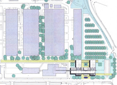 Infineon Competence Center_Verwaltung Villach_Lageplan Tröger Architekten München 2/5